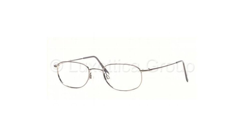 Luxottica LU 6504 Eyeglasses Styles Gunmetal Frame w/Non-Rx 49 mm Diameter Lenses, 3001-4919, Luxottica LU 6504 Eyeglasses Styles Gunmetal Frame w/Non-Rx 49 mm Diameter Lenses