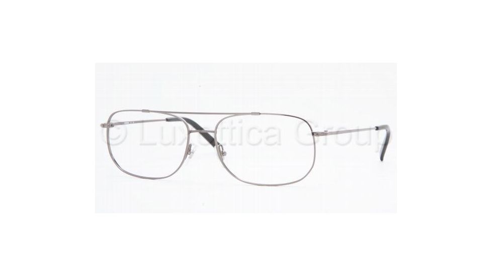 Luxottica LU6543 Progressive Eyeglasses - Gunmetal Frame / 55 mm Prescription Lenses, 3052-5517