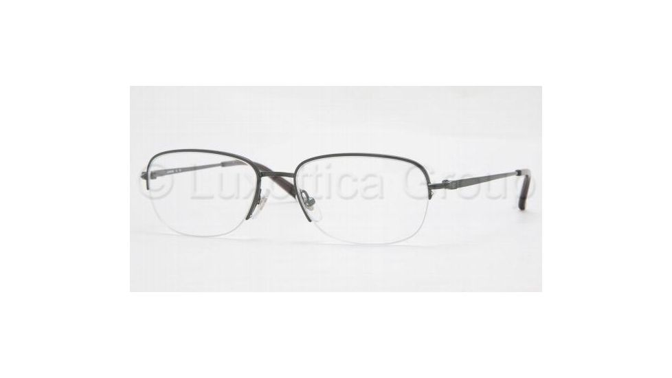 Luxottica LU6554 SV Prescription Eyeglasses - Gunmetal Demo Lens Frame / 53 mm Prescription Lenses, 3075-5317