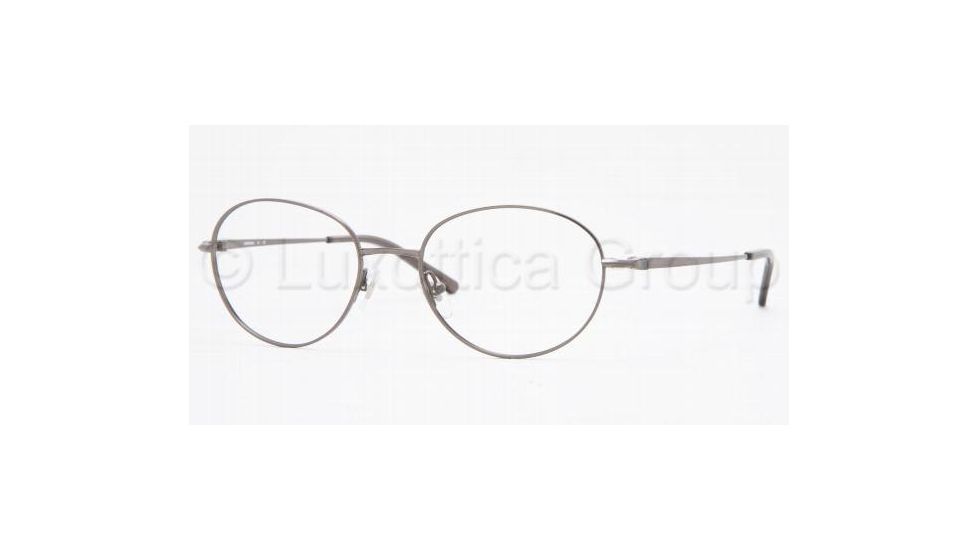 Luxottica LU6555 Progressive Eyeglasses - Gunmetal Demo Lens Frame / 49 mm Prescription Lenses, 3052-4918