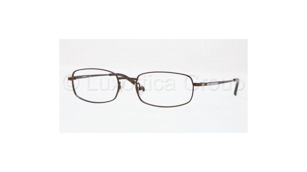 Luxottica LU6558 SV Prescription Eyeglasses, Brown Frame / 52 mm Prescription Lenses, 3076 5218