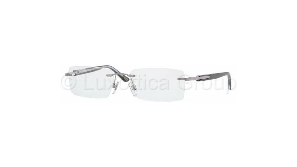 Luxottica LU1380 Single Vision Prescription Eyewear F203-5417 - Shiny Gunmetal 
