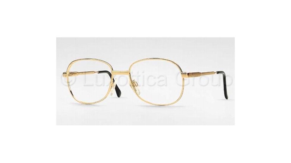 Luxottica SANDRA LU2128 Progressive Prescription Eyeglasses 00GP-5417 - Gold 