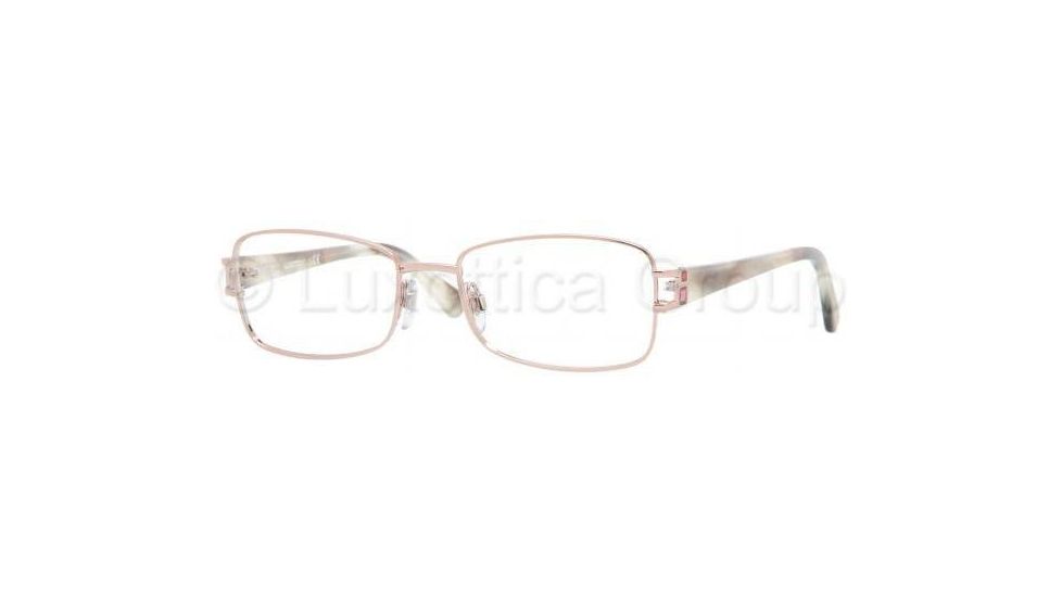 Luxottica LU2285 Single Vision Prescription Eyewear T359-5417 - Pink/Bordeaux 