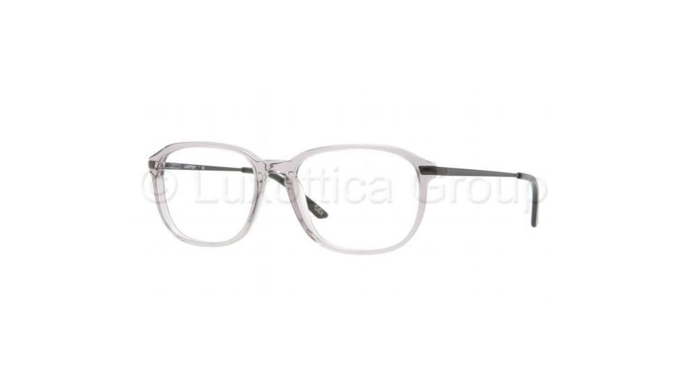 Luxottica LU3209 Progressive Prescription Eyeglasses C535-5217 - Transparent Gray Frame
