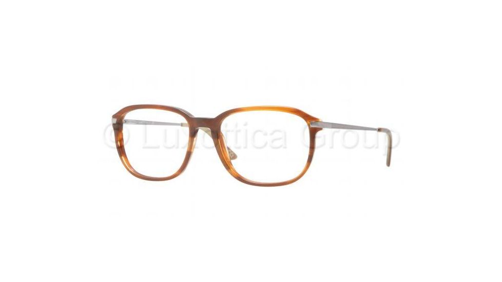 Luxottica LU3209 Progressive Prescription Eyeglasses C536-5217 - Dark Steel Frame