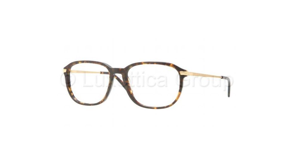 Luxottica LU3209 Progressive Prescription Eyeglasses C543-5217 - Dark Havana Frame