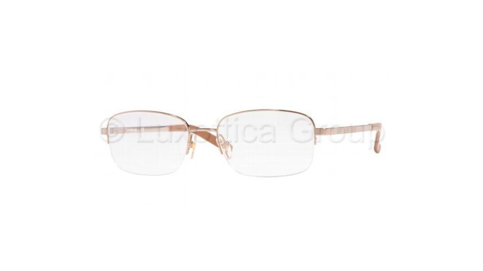 Luxottica Titanium LC1397T Progressive Eyeglasses Light Copper Frame / 52 mm Prescription Lenses, 4030-5218