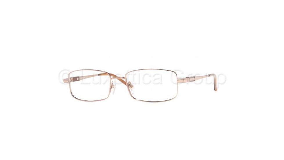 Luxottica Titanium LC1403T SV Prescription Eyeglasses - Light Copper Demo Lens Frame / 51 mm Prescription Lenses, 4030-5116