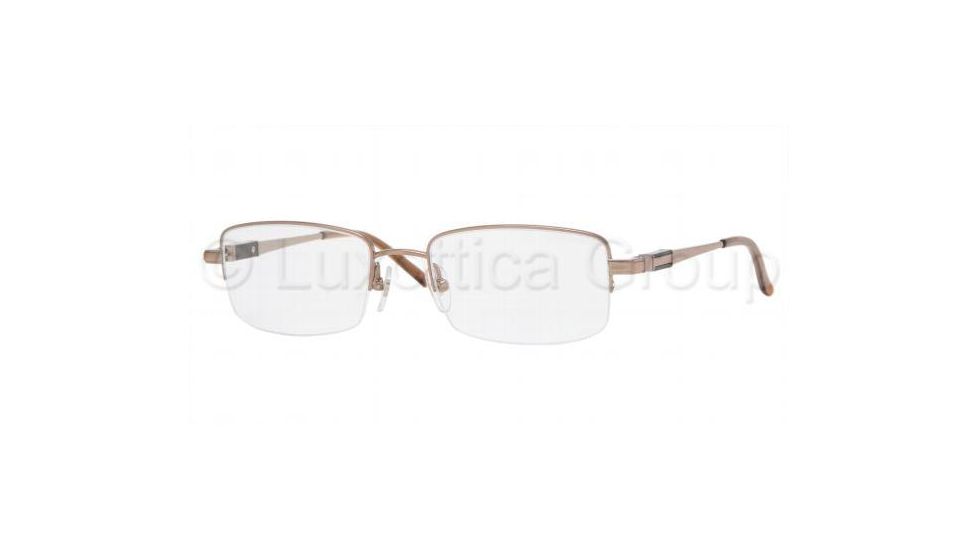 Luxottica Titanium LC1422T Progressive Eyeglasses, Light Copper Demo Lens Frame / 51 mm Prescription Lenses, 4030-5118