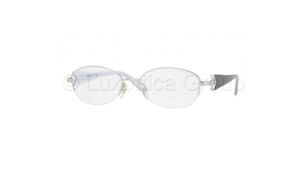 Luxottica Titanium LC1423TB Bifocal Eyeglasses Silver Frame / 50 mm Prescription Lenses, 4104-5018, Select Frame Color / Lens Diameter Silver Frame / 50 mm Prescription Lenses