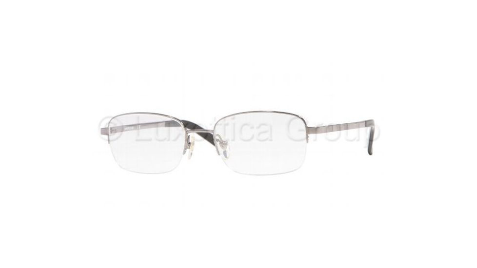 Luxottica Titanium LC1397T Progressive Eyeglasses - Gunmetal Demo Lens Frame w/ 52 mm Diameter Lenses, 4014-5218