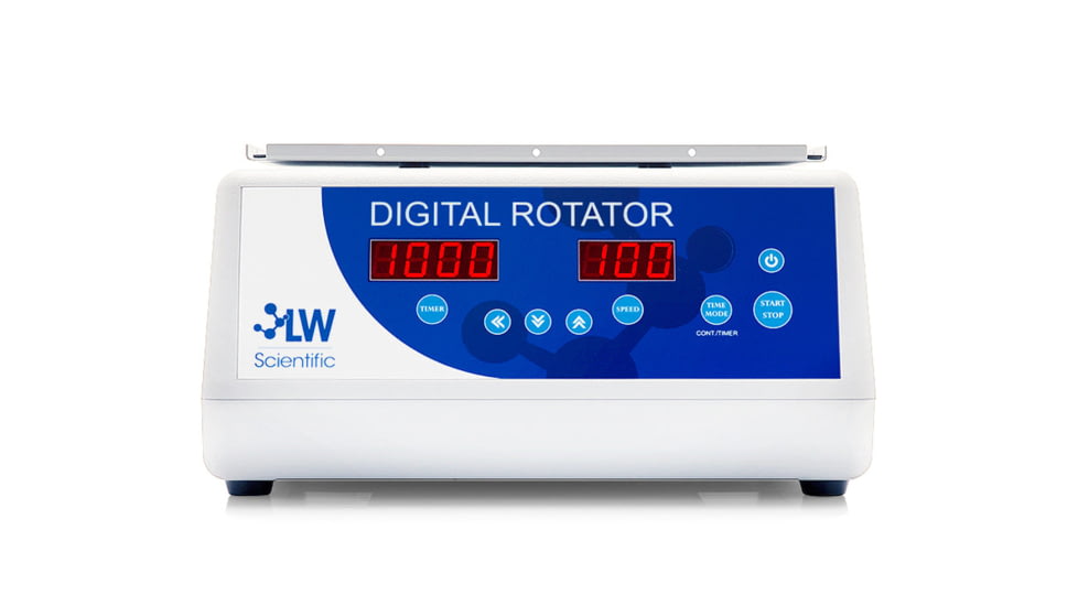 LW Scientific 20-250 rpm 220V Digital Rotators, RTL-BLVD-24T3