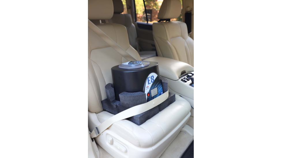 LW Scientific E8D Portafuge Portable Centrifuge 3500 RPM with 8 Place 3-15ml Rotor Digital 12V, Black E8C-U8AT-15TP