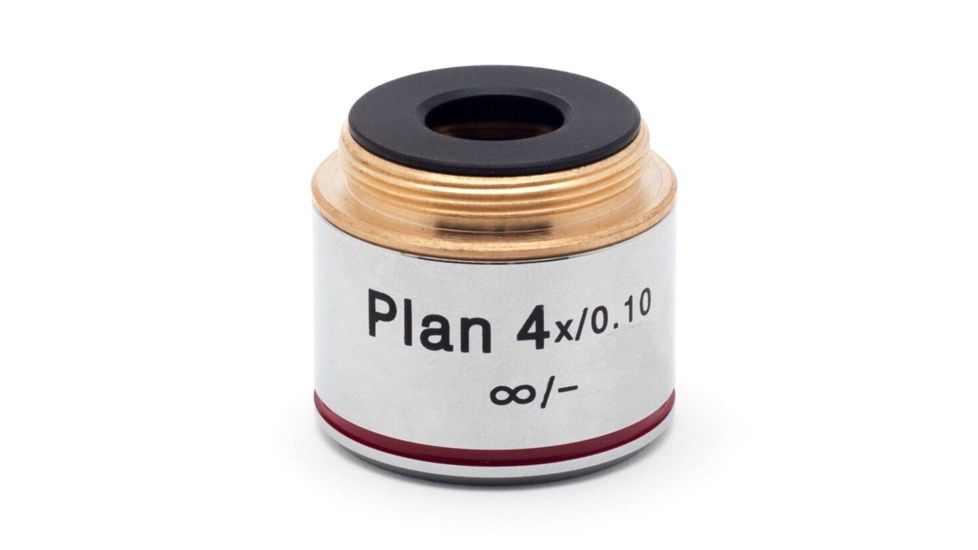 LW Scientific i4 Microscope 4X Infinity Plan Objective, I4O-004X-IPDR