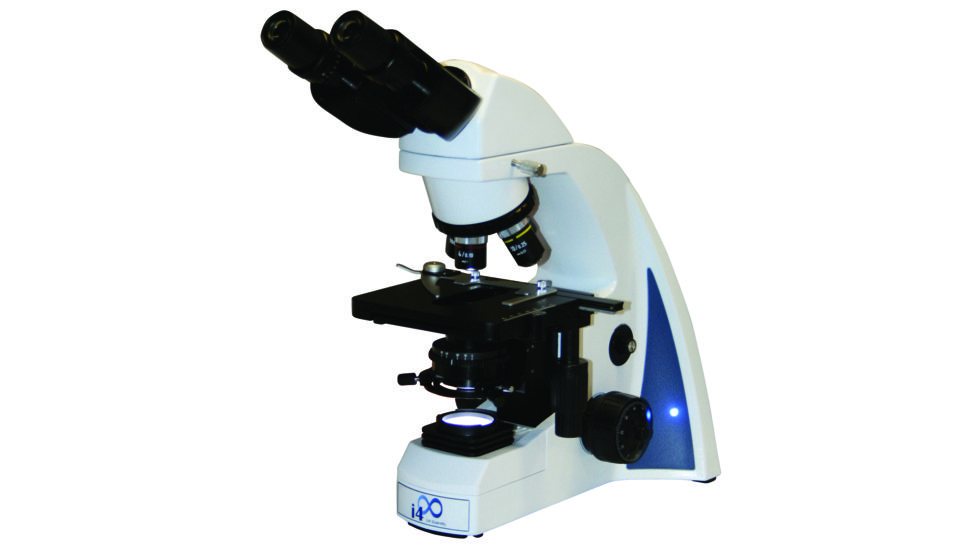 LW Scientific I4 Binocular Microscope with 4x, 10x, 40x, 100x Infinity Plan Objectives, CREAM i4M-BN4A-iPL3
