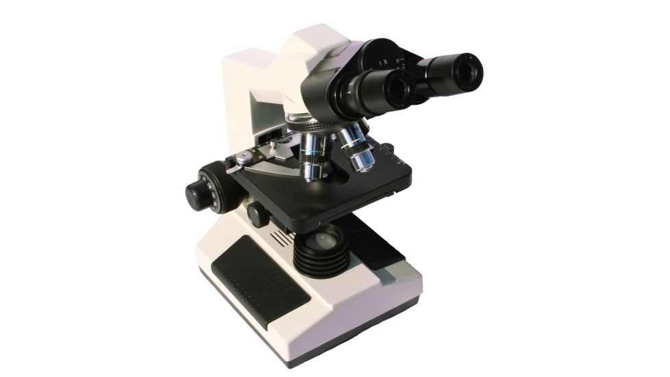 LW Scientific Revelation III Binocular Microscope with Achromat 4x, 10x, 40x, 100x Objectives, CREAM R3M-BN4A-DAL3