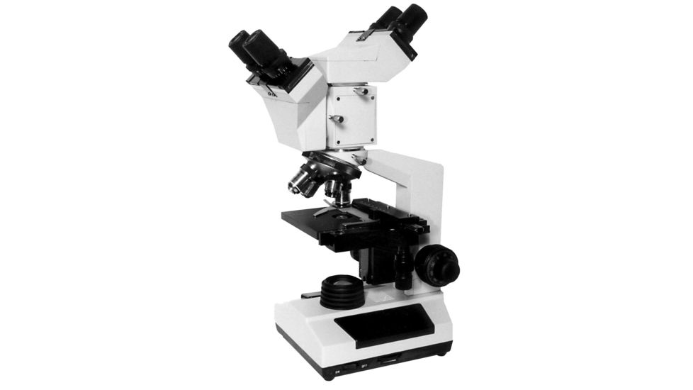 LW Scientific Revalation III Dual Head Microscope with Achromat Objectives, CREAM R3M-DN4A-DAL3