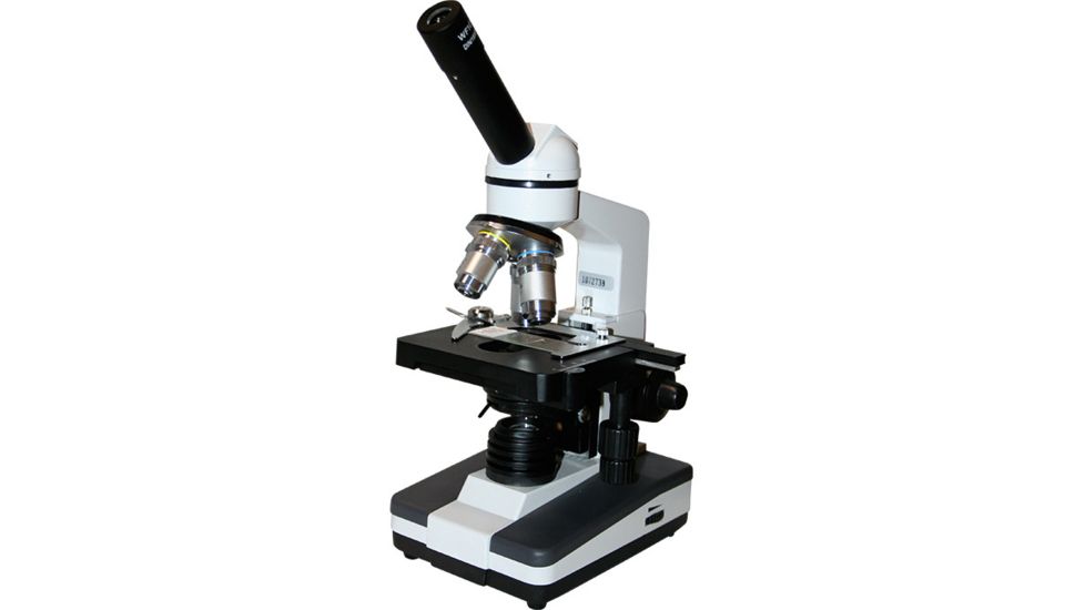 LW Scientific Student Pro Monocular Microscope with 4 Achromat objectives, CREAM EDM-MM4A-DAL3