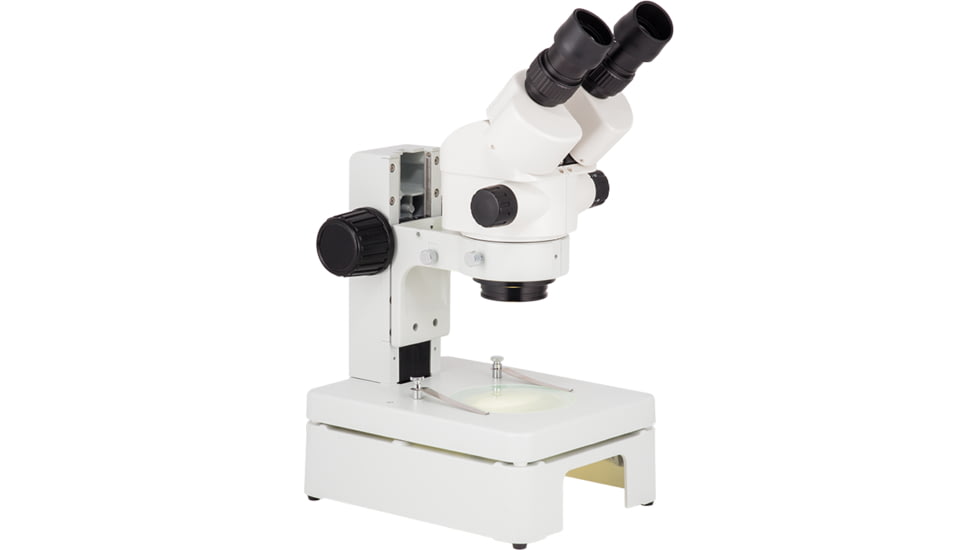 LW Scientific Z4 Zoom Binocular 7x-45x on Embryo-GLO Halogen Stand Microscope w/Tilt Mirror, Z4M-BZM7-EMH1