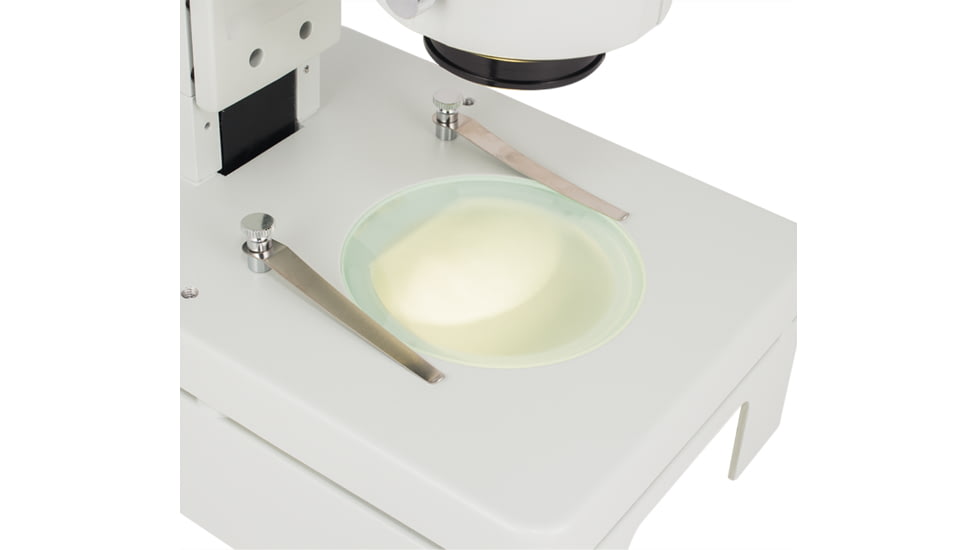 LW Scientific Z4 Zoom Binocular 7x-45x on Embryo-GLO Halogen Stand Microscope w/Tilt Mirror, Z4M-BZM7-EMH1