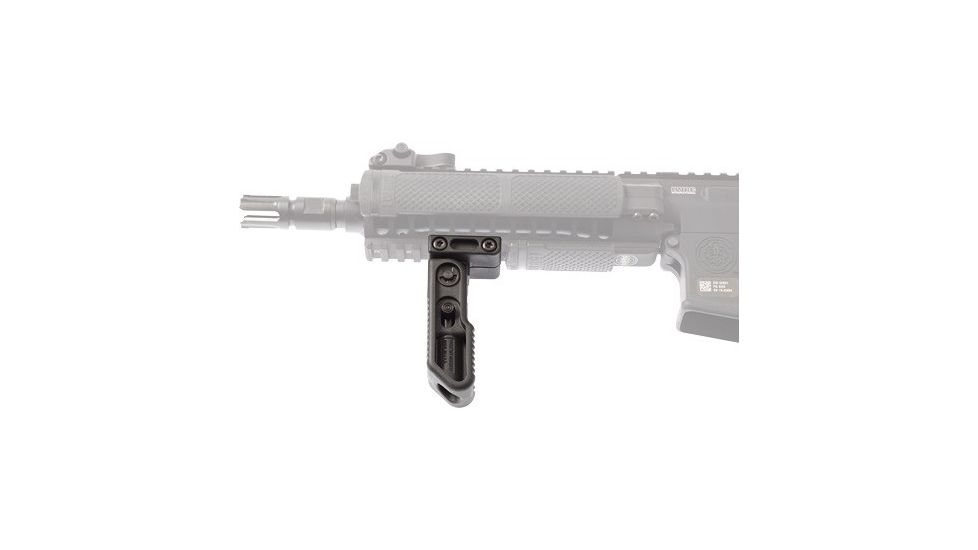 LWRCI Vertical Folding Grip Black For Picatinny Rails, Black, 200-0111A01
