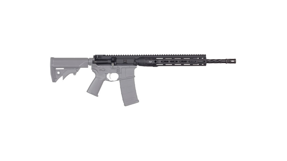 LWRCI Complete Di Upper Receiver, 5.56mm, 16 inch Barrel, 1-7 Twist, M-LOK Handguard, Black, 16in, ICDIU5B16ML