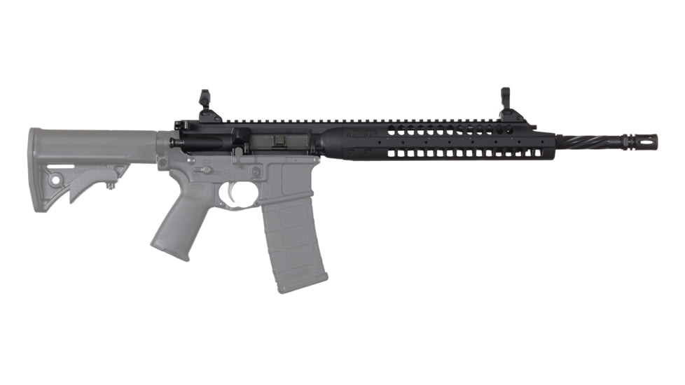 LWRCI Complete Di Upper Receiver, AS, 5.56mm, 16 inch Barrel, 1-7 Twist, Extended M-LOK Handguard, Black, 16in, ICA5U5B16