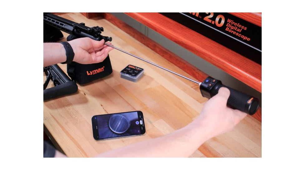 Lyman 2.0 Wireless Bore Camera, Black, 04070