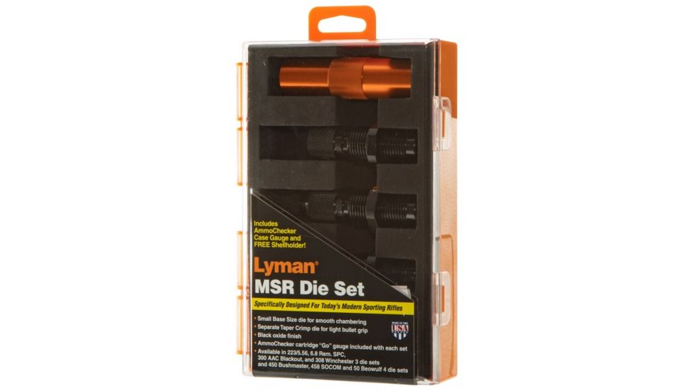 Lyman 7690101 MSR Precision Die System 3-Die Set 224 Valkyrie