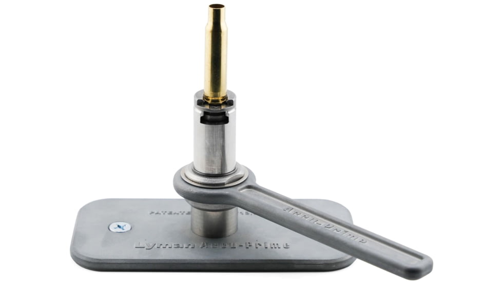 Lyman Accu-Prime Manual Bench Priming Tool, Grey, 7770075