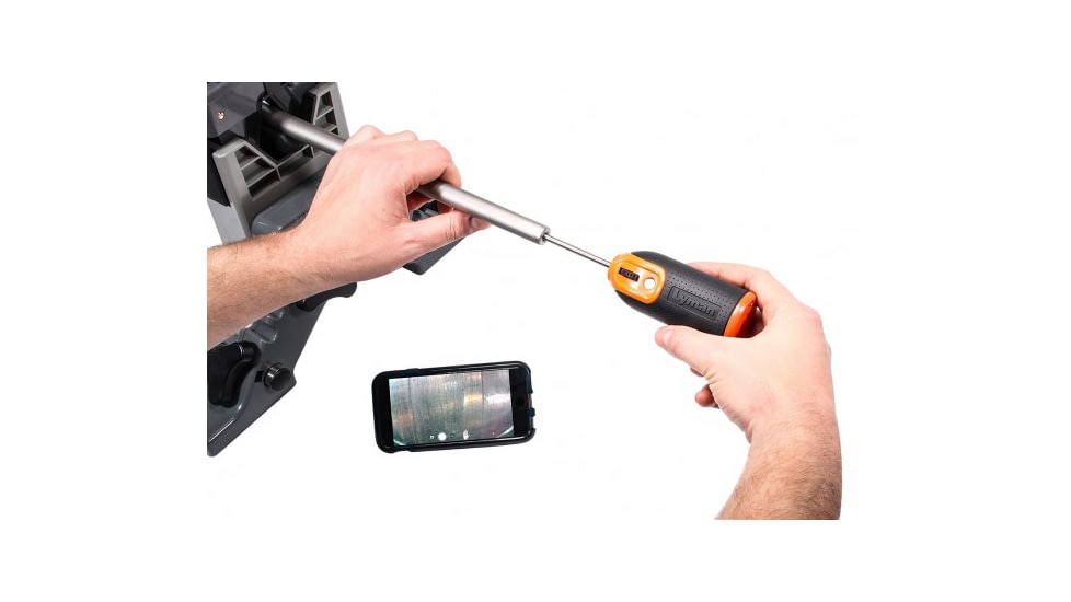 Lyman Borecamtm Pro Wireless Borescope w/App, 24 in, Orange/Black, 04059