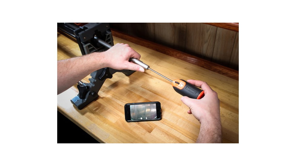 Lyman Borecamtm Pro Wireless Borescope w/App, 24 in, Orange/Black, 04059
