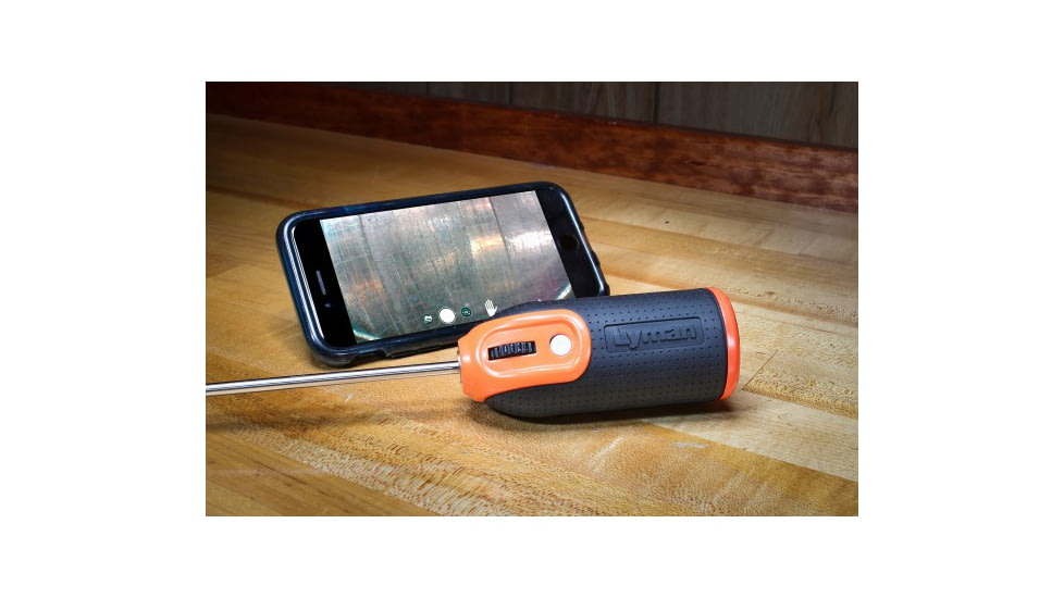 Lyman Borecamtm Pro Wireless Borescope w/App, 24 in, Orange/Black, 04059