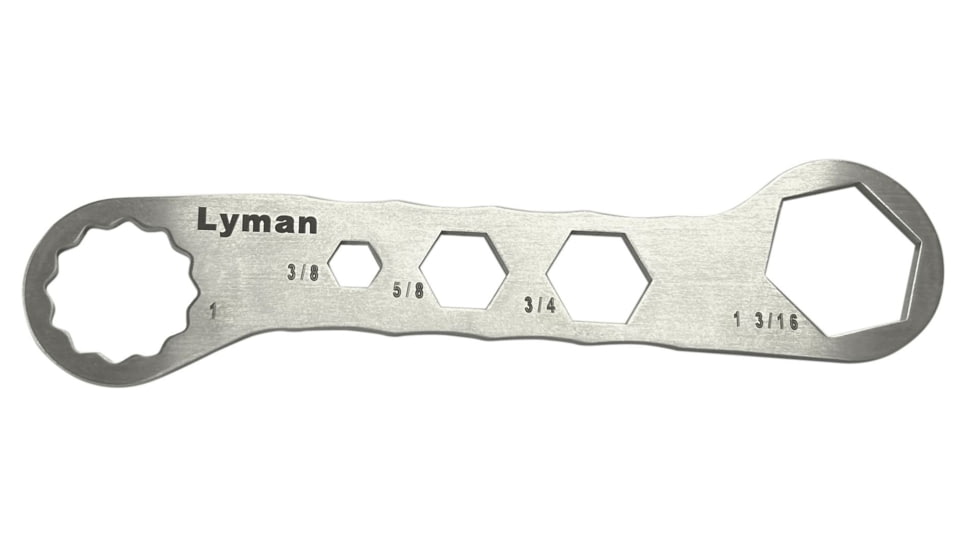 Lyman Brass Smith Die Wrench, Silver, 7631250