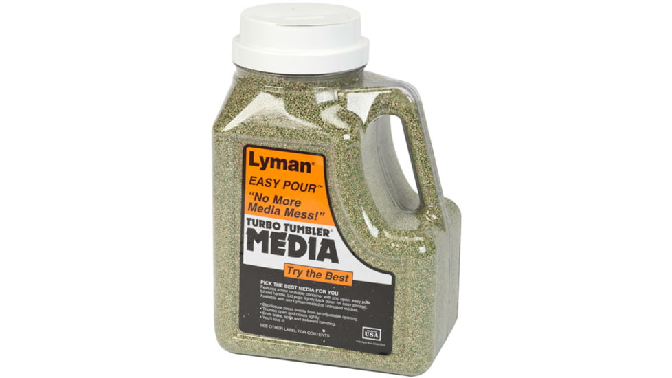 Lyman Corncob Media Green With Easy Pour Handle 6 lbs., 7631394EX