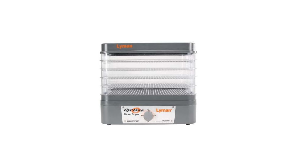 Lyman Cyclone 115V Case Dryer, .223/9mm, x1000/x2000, Gray, 7631560
