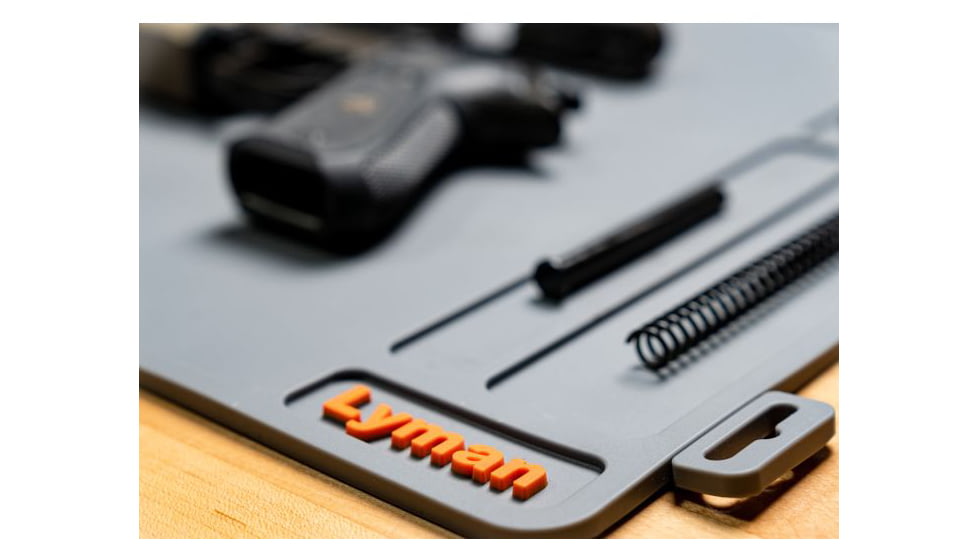 Lyman Essential Armorers Mat - Flat w/ Hang Tag, Grey, 04074