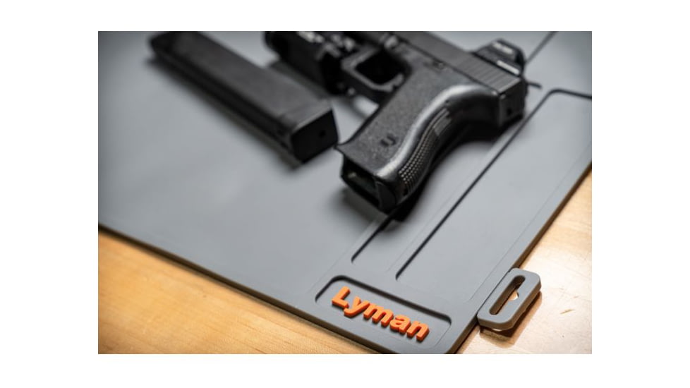 Lyman Essential Armorers Mat - Flat w/ Hang Tag, Grey, 04074