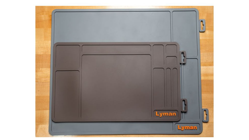Lyman Essential Armorers Mat - Flat w/ Hang Tag, Grey, 04074