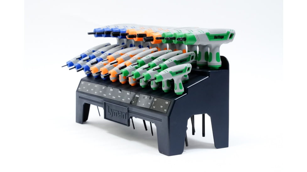 Lyman Heritage Tools - 30 Piece T-handle Driver Set, Grey/Black, 7031263