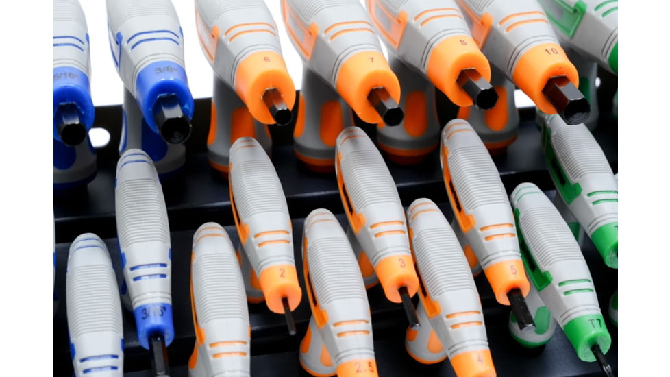 Lyman Heritage Tools - 30 Piece T-handle Driver Set, Grey/Black, 7031263