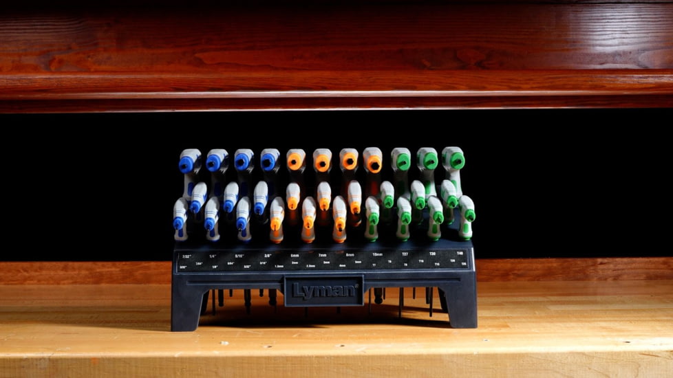 Lyman Heritage Tools - 30 Piece T-handle Driver Set, Grey/Black, 7031263