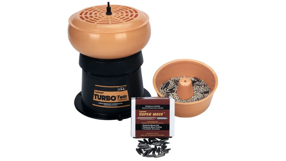 Lyman Moly Twin Tumbler w/ Bullet Finishing Kit - 230v 7631351
