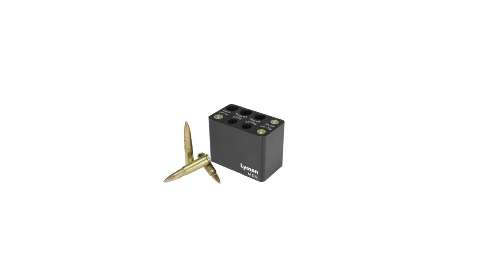 Lyman MSR Ammo Checker Block, Black 7833003
