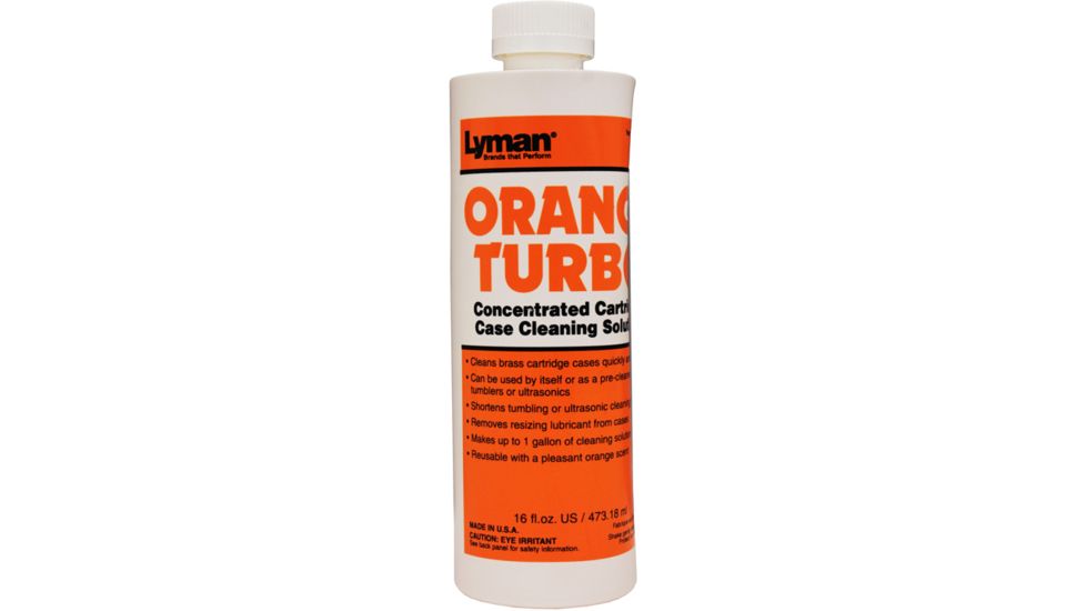 Lyman Orange Turbo Case Cleaning Concentrate 16 oz 115725