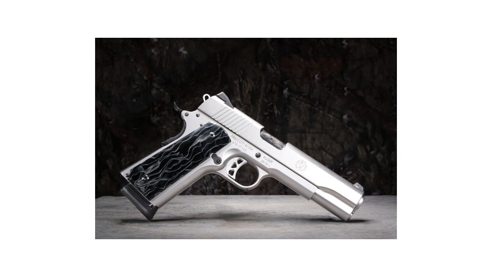 Lyman Pachmayr Alume Series 1911 Grip by Raffir, Dark Night, 62070