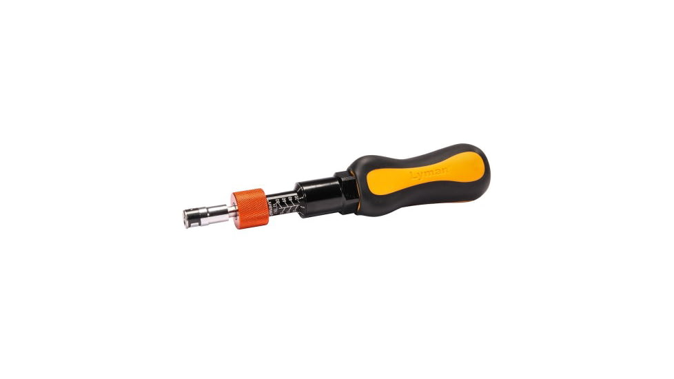 Lyman Pro Drive Torque Wrench, 10 - 80 lbs, Orange/Black, 7031300