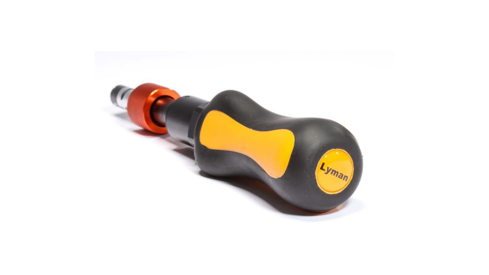 Lyman Pro Drive Torque Wrench, 10 - 80 lbs, Orange/Black, 7031300