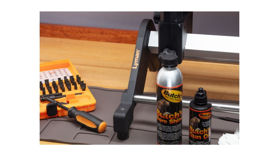 Lyman Revolution HD Heavy Duty Gun Vise, Black/Silver, 7832280